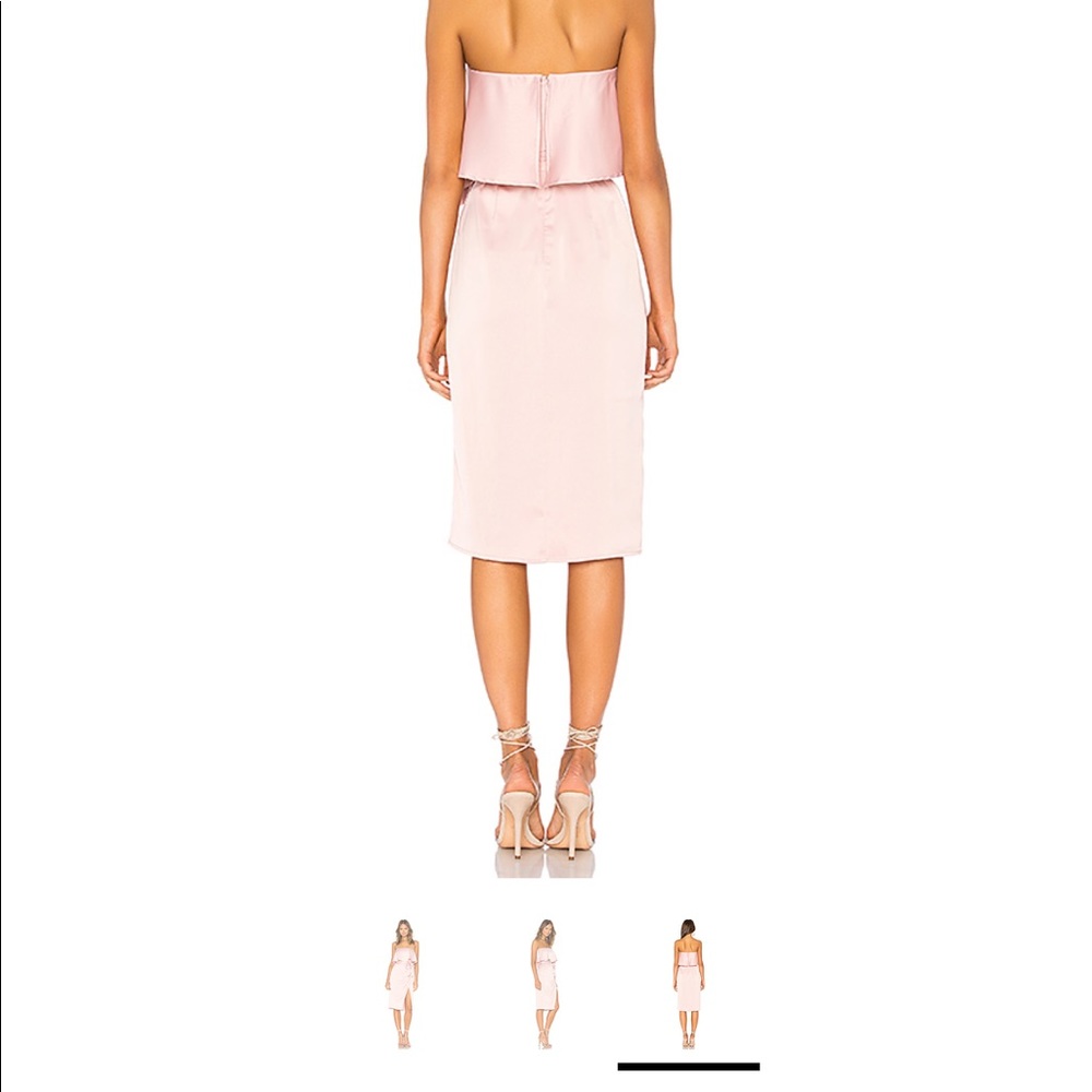 Lovers + Friends Violet Midi in Pink